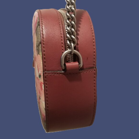 Gucci GG Blooms Supreme Canvas Shoulder Bag in Multi/dry Rose - Picture 6 of 15